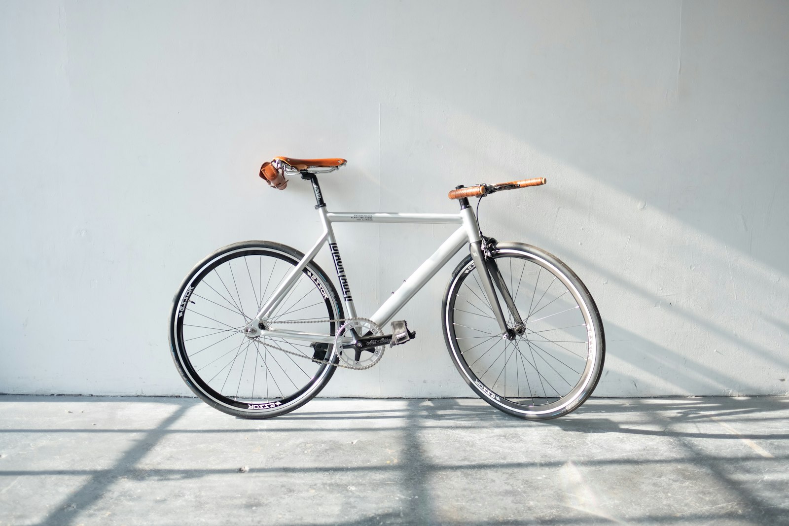 Cyclist on urban street for Vision Zero safety